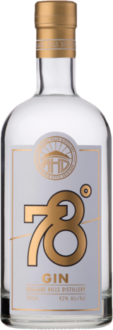 Adelaide Hills Distillery 78 Degrees Small Batch Gin 700ML