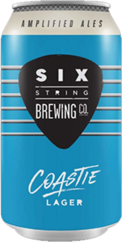 Six String Coastie Pale Lager Can 24X375ML