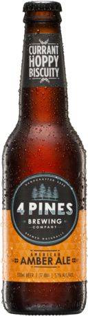 4 Pines American Amber Ale Bottle 24X330ML