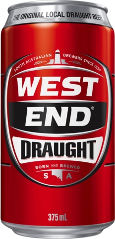 West End Draught Can 6X375ML