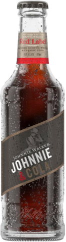 Johnnie Walker Scotch & Cola Bottle 1X345ML