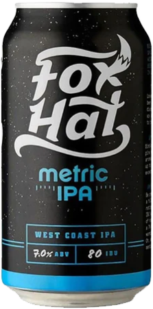 Foxhat Metric IPA Can 1X375ML