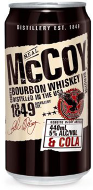 Real Mccoy Bourbon & Cola Can 1X375ML