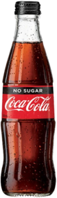 Coca Cola No Sugar Nrb Bottle 1X330ML
