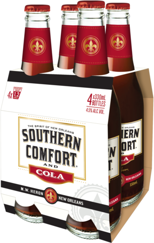 Southern Comfort & Cola Btl 1X330ML