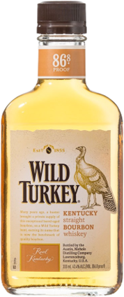Wild Turkey Bourbon 86.8 Proof 200ML