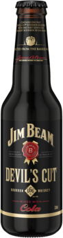 Jim Beam Devils Cut Bourbon & Cola Bottle 1X330ML