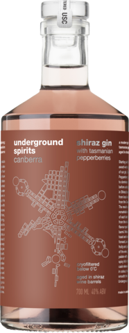 Underground Spirits Shiraz Gin 700ML