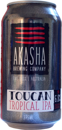 Akasha Toucan Tropical IPA Can 4X375ML