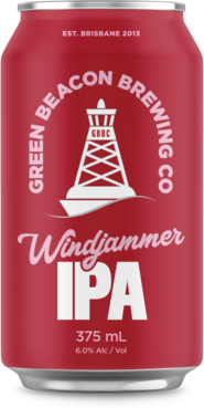 Green Beacon Windjammer India Pale Ale Can 4X375ML