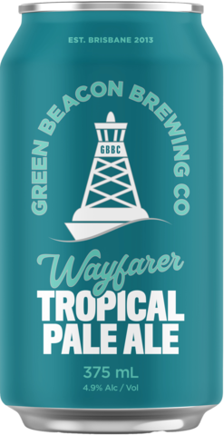 Green Beacon Wayfarer Tropical Pale Ale Can 1X375ML