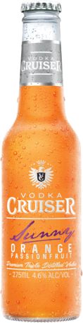 null Vodka Cruiser Orange & Raspberry Btl 4x275ML