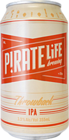 Pirate Life Throwback Session IPA Can 24X355ML