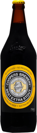 Coopers Best Extra Stout Bottles 12 X 750ML