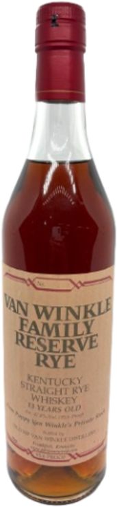 Old Rip Van Winkle Family Reserve Rye 13YO 750ML