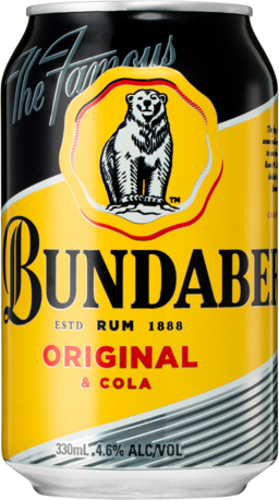 Bundaberg Rum Up & Cola 4.6% Can 6X330ML