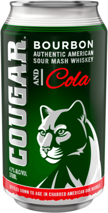  Cougar Bourbon & Cola Can 4X375ML