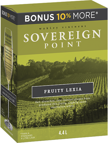 Sovereign Point Crisp Fruity Lexia Cask 4.4LT