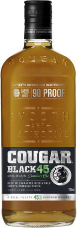 Cougar Black 45% 700ML Bottle