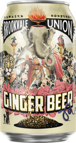 Brookvale Union Ginger Beer Can 6X330ML & RANGE