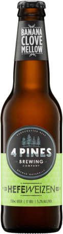 4 Pines Hefeweizen Bottle 1X330ML