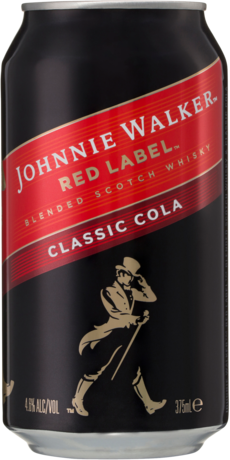 null Johnnie Walker Scotch & Cola Can 6X375ML