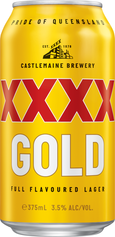 null XXXX Gold Can 30X375ML