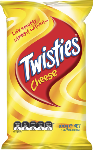 Smiths Twisties Cheese 100GM