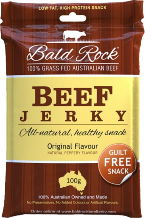 Bald Rock Beef Original Jerky 100GM