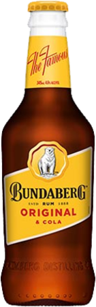  Bundaberg Rum UP & Cola 4.6% Bottle 6X345ML