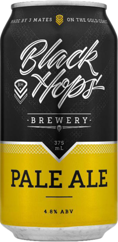 Black Hops Pale Ale Can 4X375ML