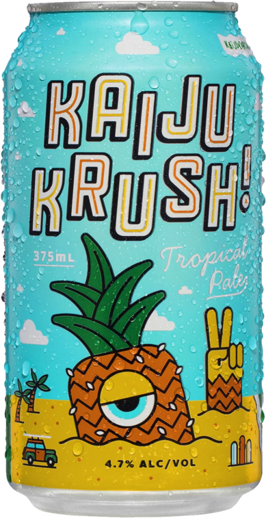 Kaiju Krush Tropical Pale Ale Can 24X375ML