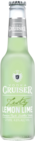 null Vodka Cruiser Lemon & Lime Btl 4x275ML