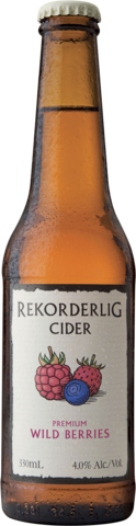 null Rekorderlig Wildberry Bottle 24X330ML