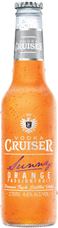  Vodka Cruiser Orange & Raspberry Bottle 24X275ML