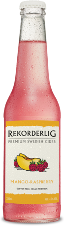 Rekorderlig Mango Raspberry Bottle 4X330ML