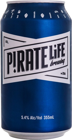 Pirate Life Pale Ale Can 4X355ML