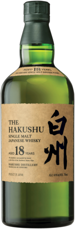 Suntory Hakushu 18 Year Old Single Malt Japanese Whisky 700ML