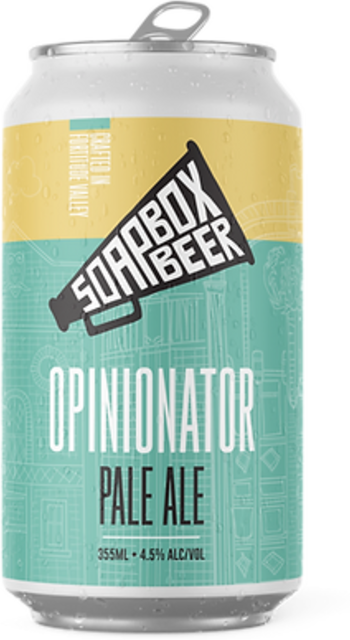 Soapbox Brewing Co. Opinionator Pale Ale Can 1X355ML