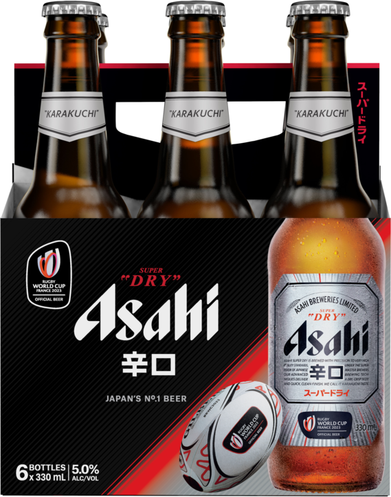 null Asahi Super Dry Bottle 6X330ML
