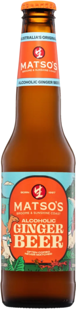 Matsos Ginger Beer 3.5% Bottle 1X330ML