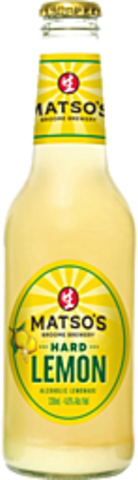 Matsos Hard Lemon Bottle 1X330ML