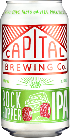 Capital Rock Hopper IPA Can 4X375ML