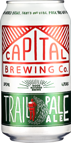 Capital Trail Pale Ale Can 4X375ML