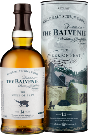 The Balvenie 14 Year Old The Week Of Peat  Single Malt Scotch Whisky 700ML
