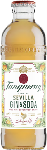 Tanqueray Sevilla & Soda Bottle 4X275ML