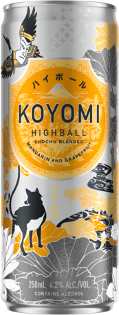 Koyomi Manadrin & Grapefruit Can 4.2% 4X250ML