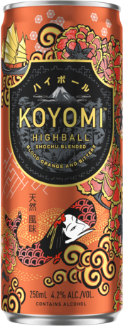 Koyomi Blood Orange & Bitters Can 4.2% 4X250ML