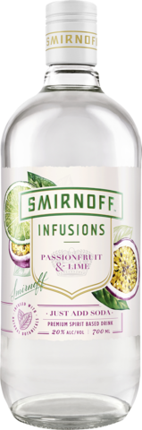 Smirnoff Infusions Passionfruit & Lime 20% 700ML
