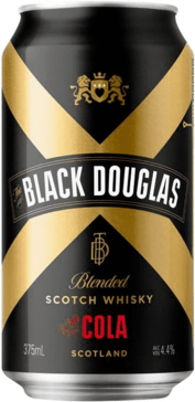 null Black Douglas Scotch & Cola Can 6X375ML
